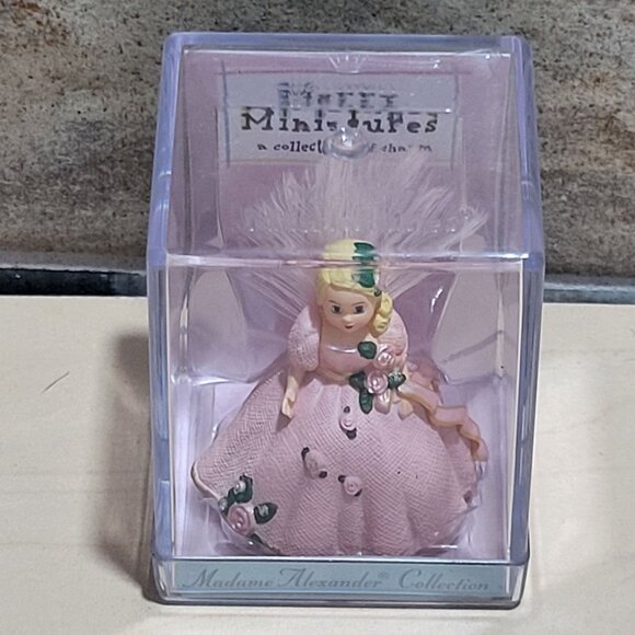 Hallmark Madame Alexander Collection Merry Miniatures Pink Pristine Angel 1997 - Picture 3 of 11